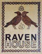 Raven Doorplate